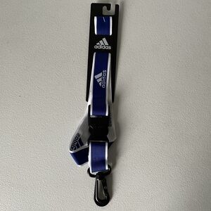 Adidas Interval Key ID Lanyard Blue, Athletic, One Size